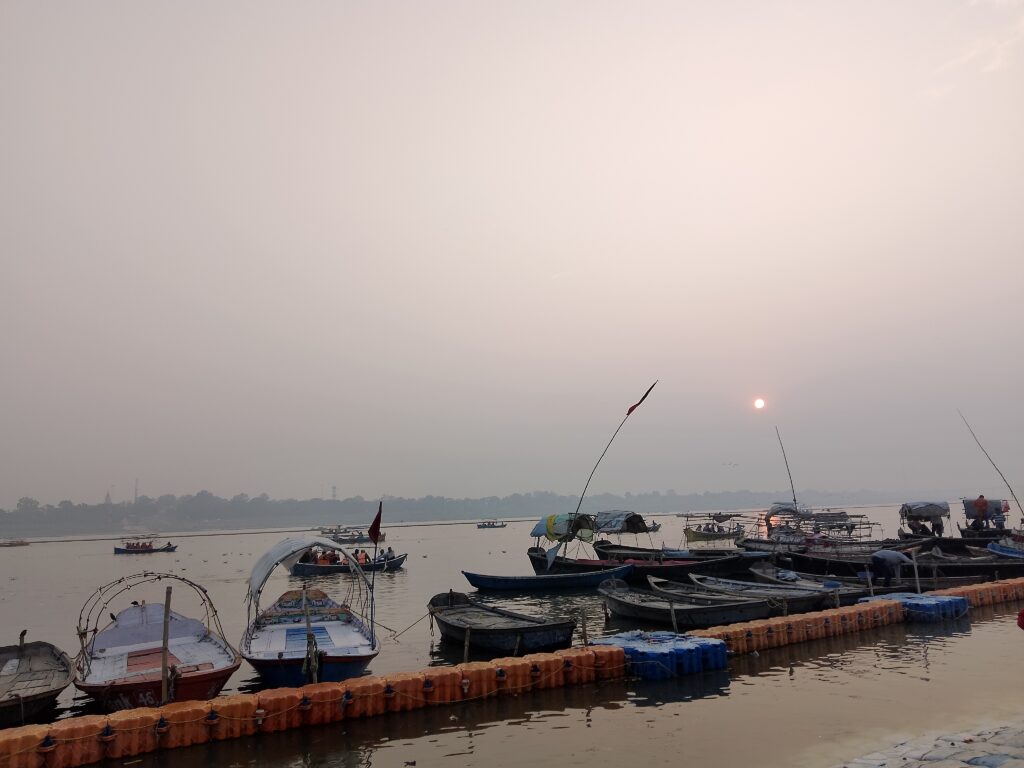 Triveni Sangam at Mahakumbh, Prayagraj